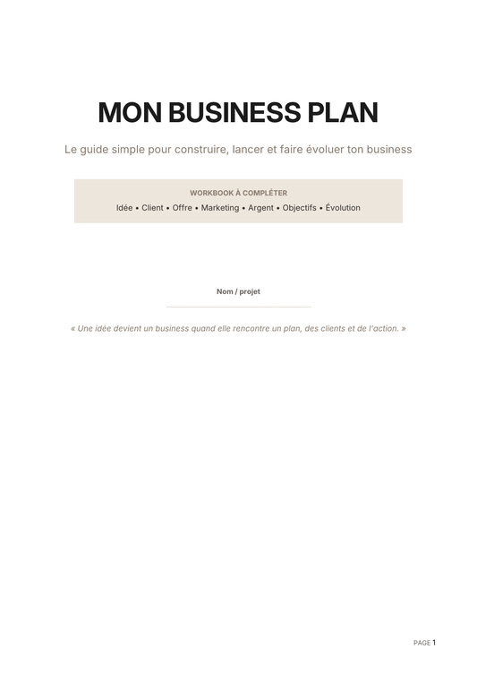 Ton Business Plan